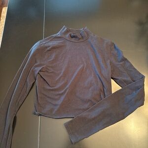 Hollister Black Turtleneck Top